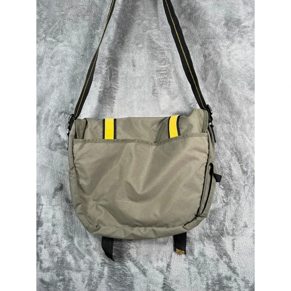 Gap Messenger Bag Vintage Crossbody School Y2K Biker Green Travel Nylon Gem